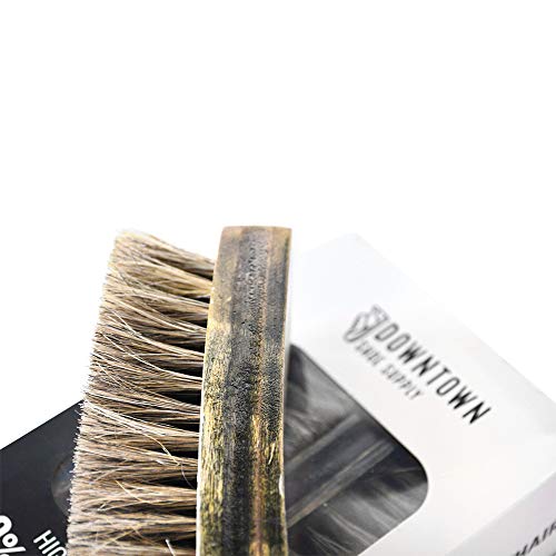 Horsehair Shoe Shine Brush 2pack - Downtown Shoe Supply Co.