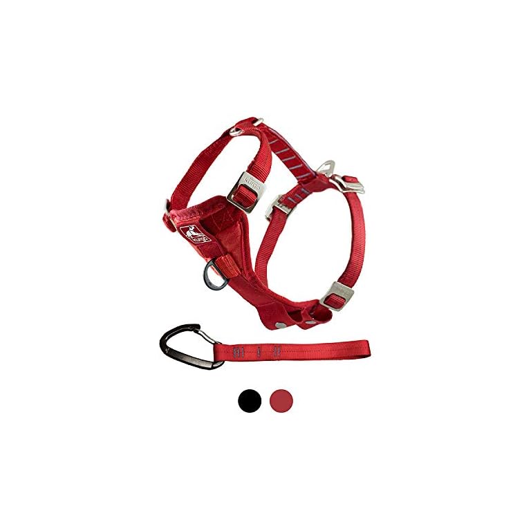Kurgo Dog Harness Car Harness for Dogs Large RedPet Safety Seat