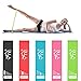 YTE Resistance Bands Set, Workout Bands for Home GYM Fitness, Stretching, Strength Training, Set of 5 Exercise Bands