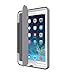 Portfolio Cover + Stand for LifeProof NÜÜD SERIES iPad Air (ONLY) Cases - Retail Packaging - WHITE/GREY (LifeProof FRĒ SERIES Waterproof Case NOT included)
