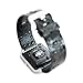 Waterfi Waterproof Fitbit Blaze- Silver/Black (Large)