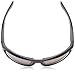 Spy Optic Dirk Wrap Sunglasses, Black/Happy Bronze Polar w/Black Mirror, 58 mm