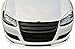 PROMOTORING For 06-09 Volkswagen Jetta MK5 Black Front Upper Badgeless Slat Grille w/Free Notch Filler (2006 2007 2008 2009)
