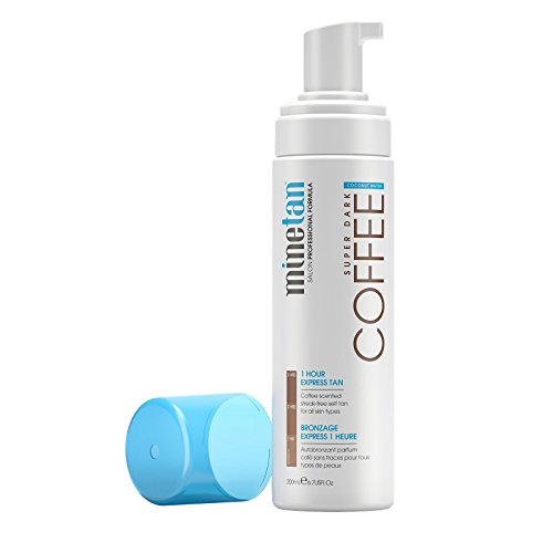 MineTan Sunless Tanning Coconut Coffee Foam, 6.7 oz
