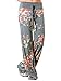 Famulily Women's High Waist Casual Floral Print Drawstring Wide Leg Pants Lounge(Grey,X-Large)