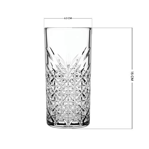 Pasabahce Glas Cocktailgläser 4x Whisky Gläser (250ml) und 4x Longdrink Gläser (250ml) als Set | für einen wunderbaren… – Bild 3
