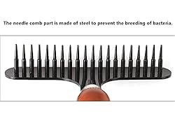 Grooming Tools Ergonomic Undercoat Pets Rake , Dog