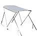 Portable Bimini Top Cover Canopy For Inflatable Kayak Canoe Boat (2 bow)