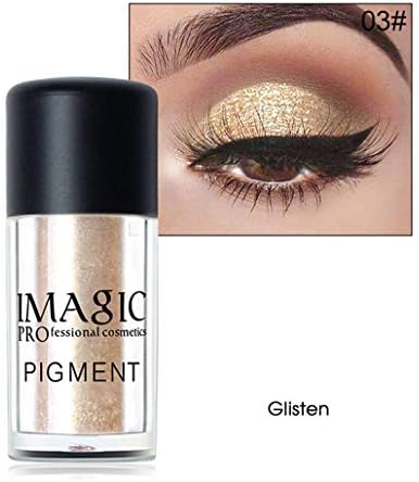 New Eyeshadow Loose Pigment Shadows Eyes Metallic Glitte Powder Metallic Loose Eye Shadow Color Makeup 3