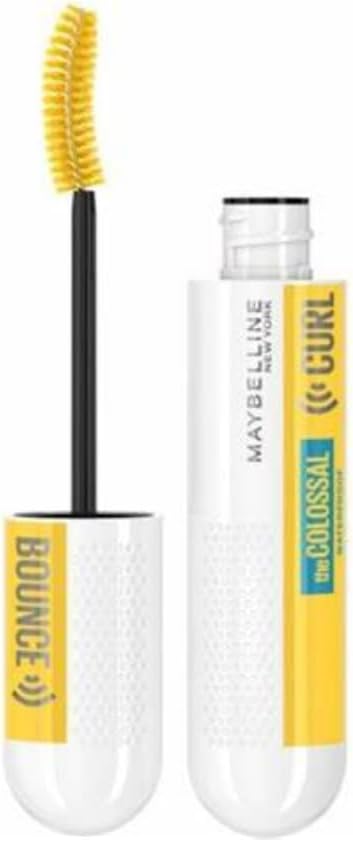 Maybelline Colossal Curl Bounce Mascara Black Volume 24HR Clump Free