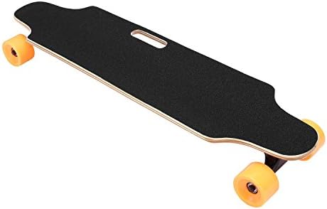 Meoket Electric Skateboard Longboard with Remote Controller Standard Skateboards