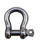 MarineNow US Type 316 Stainless Steel Bow Shackle