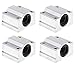 WINGONEER 4pcs SCS12UU Linear Motion Ball Bearing CNC Slide Bushing 36mm Length