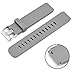 Huawei Watch Band Strap - Rerii 18mm Width, Quick-Release, Silicone Band, Strap for Huawei Smart Watch, Huawei Fit Watch