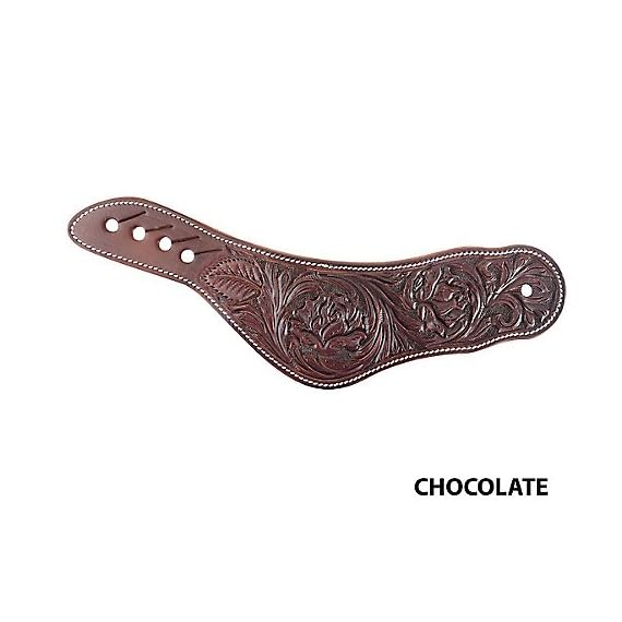 Martin-Saddlery-Ladies-Dove-Wing-Spur-Straps-Choco