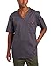Dickies Men's Generation Flex Utility Scrubs V-Neck Shirt, Pewter, XX-Large
