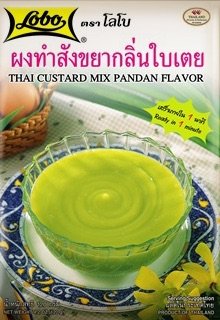 Custard Dessert Mix Pandan Flavour 120g.