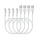 iPhone Cables RAVPower 4-Pack 3ft Apple MFi Certified Lightning to USB Cable for iPhone 6/6S/6 Plus, iPhone SE/5S, iPhone 7, iPad and iPad Mini -White