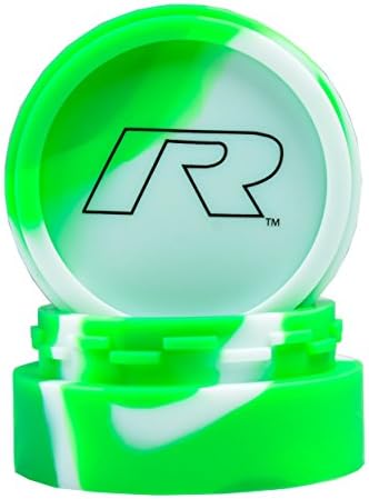 R Series V2 Non-Stick Platinum Cured Silicone Container (Small, Green/White)