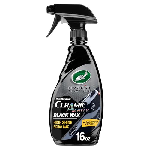 Turtle Wax 53447 Hybrid Solutions Ceramic Sprühwachs Für Schwarzen Lackschutz 500Ml Schwarz