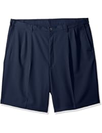 big mens pleated shorts