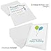 48-Pack Bulk Happy Birthday Cards Box Set – Assorted Birthday Cards in 6 Simple, Fun Designs For Women, Men and Kids. Left Blank Inside For Your Own Personalized B’day Greetings. Includes 48 Envelopes
