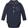 Tommy Hilfiger Baby Poplin Kraag Lichaam L/S baby-jongens Baby en peuter tanktop