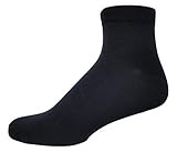 Men's Rayon from Bamboo Low-cut 3PK Sport Socks (Navy)