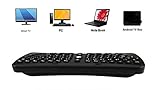 XFOX T6 2.4GHz Wireless 6-Axis Sensor Fly Mouse Remote Control Acceleration Keyboard with USB Receiver for PC Smart TV Set-top-box Android TV Box Media Player