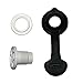Coleman Replacement Standard Drain Plug Assembly w/ Black Cap - 1