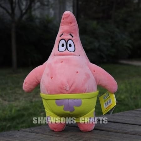Amazon Tongrouスポンジ ボブ文字plush Stuff Toy 12 Patrick Starヒトデ人形 ぬいぐるみ おもちゃ