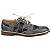 Ferro Aldo M-19266A Mens Lace Up Plaid Oxford Dress Classic Shoes