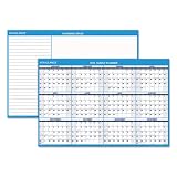 AT-A-GLANCE 2019 Wall Calendar, 32" X 48", Jumbo, Erasable, Reversible, Horizontal (PM30028)