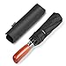 Clear Umbrella, Mirviory Transparent Bubble Dome Umbrella, Lightweight Easy Carrying Suitable For Women And Girls, Wedding Decoration Umbrella (BLACK)
