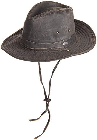 Outback Shapeable Weathered Cotton-Blend Safari Hat
