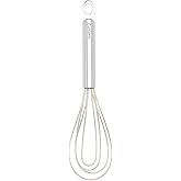 Cuisipro Silicone Flat Whisk 8" Frosted