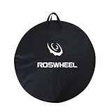Topnaca MTB Mountain Road Bike Cycling Soft Wheel Bag with Nylon (Black)