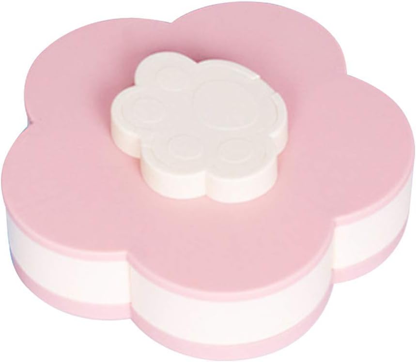 Rotating Candy Box,Flower Snack Box,Partition Snack Box,Dried Fruit Plate,Candy Snack Serving Tray,Plastic Snack Storage Containers for Home Party Wedding Decoration