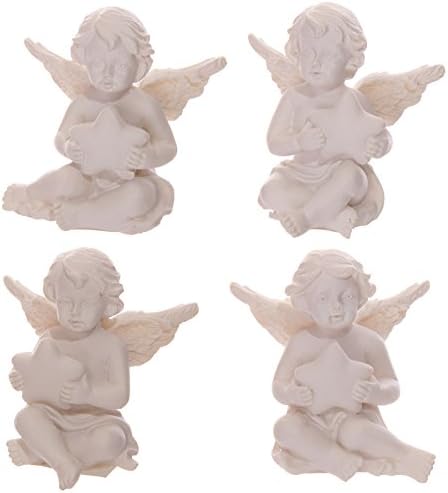 Collectable Cherub Figurine Holding Star