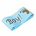 It's A Girl Baby Sash It's A Boy Sash Baby Shower Sash B01 (Blue Boy Sash)