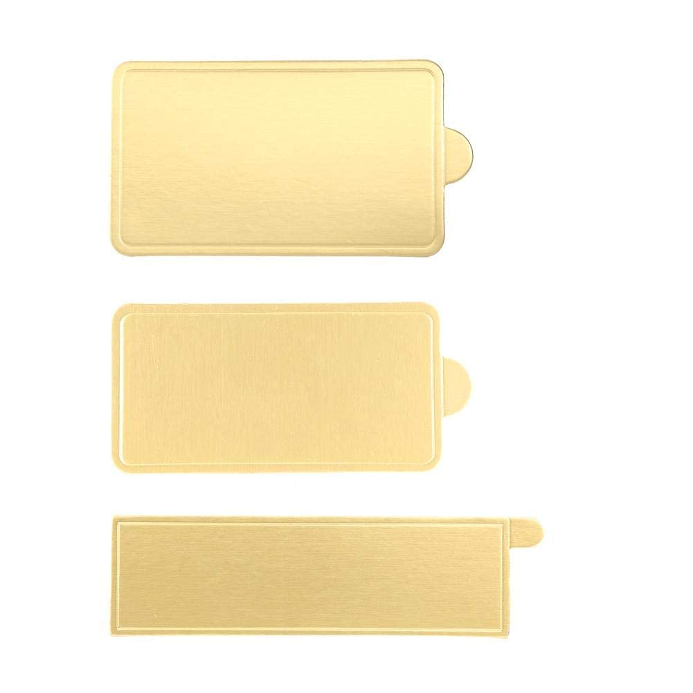 Durabl 50pcs Mousse Cake Boards Cupcake Dessert Displays Tray Pad Holders Wedding Birthday Cake Decorative Tools Kit(82025)