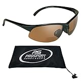 Semi Rimless blue blocker HD Vision bifocal sunglasses