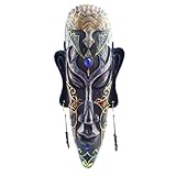 Lightahead® Artistic African Tribal face mask decoration for the wall.Great gift (C)