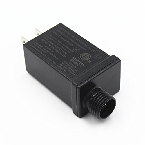 12V9W LED Power Supply Low Voltage LED Transformer Class 2 Power Supply Waterproof IP44 Seasonal Use LED Driver US Plug LED Adapter For String Light, Projector Light, Lawn Lamp (12V9W)