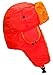 Best Winter Hats Big Kids Lightweight Neon Russian/Trooper Faux Fur Cap(One Size)-Orange