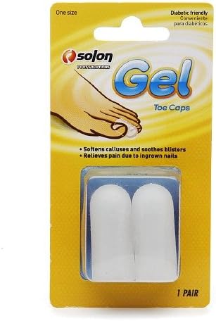 Solon Foot Solutions Toe Caps 1 pr(pack of 2)