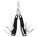 Booms Fishing L1 Fishing Pliers 12-in-1 Multi-tools with Nylon Sheath and Coiled Lanyard , 6.7-Inches , Black