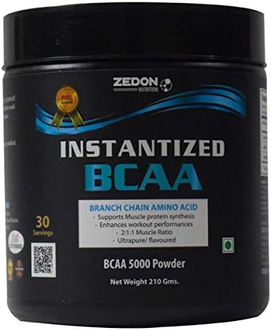 Zedon Nutrition INSTANTIZED BCAA 5000 powder 210 gms