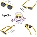Party Sunglasses for Kids with UV400 Protection Eyewear Neon Sunglasses For Boys ,Girls - Great Gift for Party Favors, Birthday Party and Outdoor Activity（ 12 Pack ）