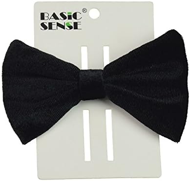 Premium Velvet Bow Ribbon Barrette Hair Clip School Hairpin Hair